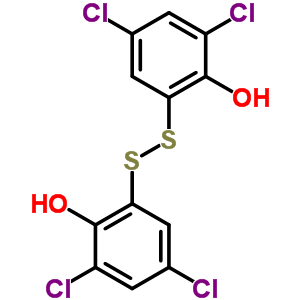 2,2-Dithiobis(4,6-dichlorophenol)Structure,57548-07-9Structure 2,2-Dithiobis(4,6-dichlorophenol) Structure,57548-07-9Structure