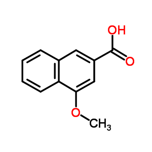4-Methoxynaphthalene-2-carboxylic acidStructure,5773-93-3Structure 4-Methoxynaphthalene-2-carboxylic acid Structure,5773-93-3Structure