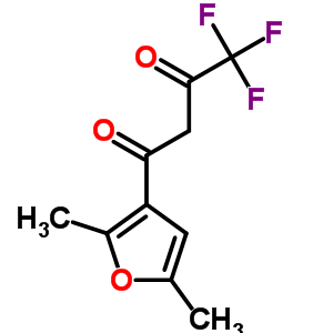 1,3-Butanedione,1-(2,5-dimethyl-3-furanyl)-4,4,4-trifluoro-Structure,578-29-0Structure 1,3-Butanedione,1-(2,5-dimethyl-3-furanyl)-4,4,4-trifluoro- Structure,578-29-0Structure