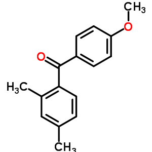 2,4-Dimethyl-4’-methoxybenzophenoneStructure,57800-66-5Structure 2,4-Dimethyl-4’-methoxybenzophenone Structure,57800-66-5Structure