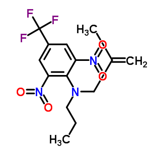 N-(2-methyl-2-propenyl)-2,6-dinitro-n-propyl-4-trifluoromethylanilineStructure,57801-46-4Structure N-(2-methyl-2-propenyl)-2,6-dinitro-n-propyl-4-trifluoromethylaniline Structure,57801-46-4Structure