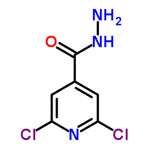 2,6-DichloroisonicotinohydrazideStructure,57803-51-7Structure 2,6-Dichloroisonicotinohydrazide Structure,57803-51-7Structure