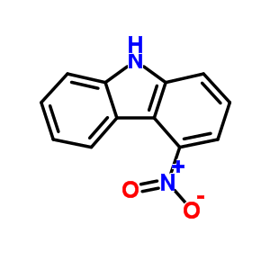 硝基咔唑結(jié)構(gòu)式_57905-76-7結(jié)構(gòu)式