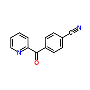 2-(4-Cyanobenzoyl)pyridineStructure,57954-94-6Structure 2-(4-Cyanobenzoyl)pyridine Structure,57954-94-6Structure
