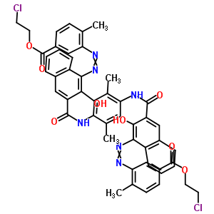 Pigment red 220 (c.i. 20055)Structure,57971-99-0Structure Pigment red 220 (c.i. 20055) Structure,57971-99-0Structure