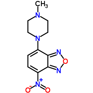 4-(4-Methylpiperazino)-7-nitro-2,1,3-benzoxadiazoleStructure,58131-52-5Structure 4-(4-Methylpiperazino)-7-nitro-2,1,3-benzoxadiazole Structure,58131-52-5Structure