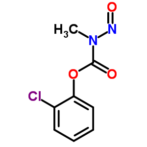 Methylnitrosocarbamic acid 2-chlorophenyl esterStructure,58169-97-4Structure Methylnitrosocarbamic acid 2-chlorophenyl ester Structure,58169-97-4Structure