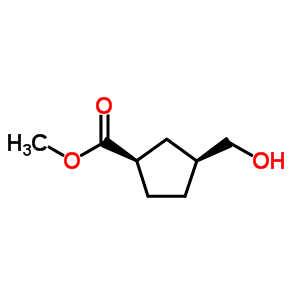 Methyl cis-3-hydroxymethylcyclopentane-1-carboxylateStructure,58240-93-0Structure Methyl cis-3-hydroxymethylcyclopentane-1-carboxylate Structure,58240-93-0Structure