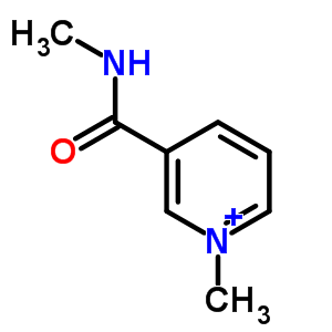 N,1-二甲基吡啶-5-羧酰胺結(jié)構(gòu)式_58287-40-4結(jié)構(gòu)式