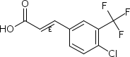 4-Chloro-3-(trifluoromethyl)cinnamic acidStructure,58537-09-0Structure 4-Chloro-3-(trifluoromethyl)cinnamic acid Structure,58537-09-0Structure