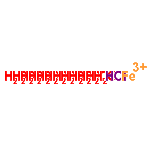 Ferric chloride, dodecahydrateStructure,58694-80-7Structure Ferric chloride, dodecahydrate Structure,58694-80-7Structure