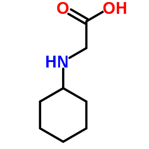 N-cyclohexylglycineStructure,58695-41-3Structure N-cyclohexylglycine Structure,58695-41-3Structure