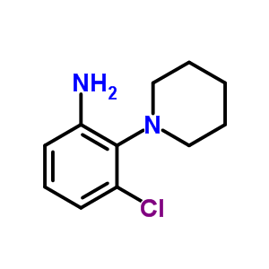 3-Chloro-2-piperidin-1-ylaniline dihydrochlorideStructure,58785-06-1Structure 3-Chloro-2-piperidin-1-ylaniline dihydrochloride Structure,58785-06-1Structure