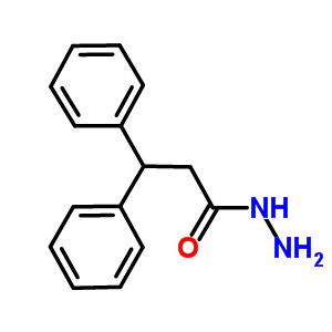 3,3-DiphenylpropanohydrazideStructure,58973-41-4Structure 3,3-Diphenylpropanohydrazide Structure,58973-41-4Structure