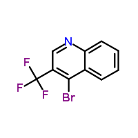 4-溴-3-(三氟甲基)-喹啉結(jié)構(gòu)式_590371-97-4結(jié)構(gòu)式