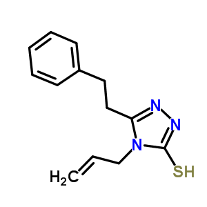 4-Allyl-5-(2-phenylethyl)-4H-1,2,4-triazole-3-thiolStructure,590376-39-9Structure 4-Allyl-5-(2-phenylethyl)-4H-1,2,4-triazole-3-thiol Structure,590376-39-9Structure
