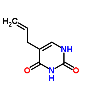 5-Prop-2-enyl-1h-pyrimidine-2,4-dioneStructure,59090-35-6Structure 5-Prop-2-enyl-1h-pyrimidine-2,4-dione Structure,59090-35-6Structure
