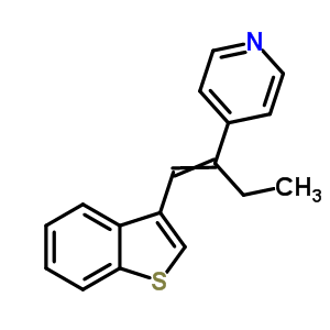 4-(1-Benzothiophen-3-ylbut-1-en-2-yl)pyridineStructure,59237-08-0Structure 4-(1-Benzothiophen-3-ylbut-1-en-2-yl)pyridine Structure,59237-08-0Structure