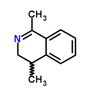 1,4-Dimethyl-3,4-dihydro-isoquinolineStructure,59261-37-9Structure 1,4-Dimethyl-3,4-dihydro-isoquinoline Structure,59261-37-9Structure