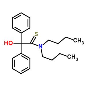 Benzeneethanethioamide,n,n-dibutyl-a-hydroxy-a-phenyl-Structure,59408-53-6Structure Benzeneethanethioamide,n,n-dibutyl-a-hydroxy-a-phenyl- Structure,59408-53-6Structure