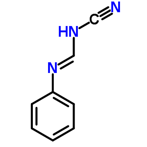 N-cyano-n-phenylformamidineStructure,59425-37-5Structure N-cyano-n-phenylformamidine Structure,59425-37-5Structure