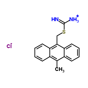 (10-Methyl-9-anthracenyl) carbamimidothioic acid methyl ester hydrochlorideStructure,59474-01-0Structure (10-Methyl-9-anthracenyl) carbamimidothioic acid methyl ester hydrochloride Structure,59474-01-0Structure