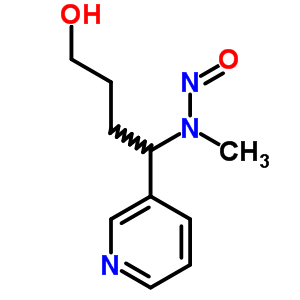 4-(N-methyl-n-nitrosamino)-4-(3-pyridyl)butane-1-olStructure,59578-66-4Structure 4-(N-methyl-n-nitrosamino)-4-(3-pyridyl)butane-1-ol Structure,59578-66-4Structure