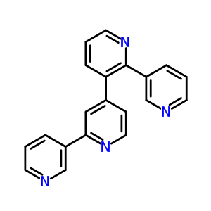 2-Pyridin-3-yl-3-(2-pyridin-3-ylpyridin-4-yl)pyridineStructure,59697-14-2Structure 2-Pyridin-3-yl-3-(2-pyridin-3-ylpyridin-4-yl)pyridine Structure,59697-14-2Structure