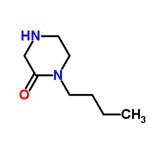 Piperazinone,1-butyl-(9ci)Structure,59702-09-9Structure Piperazinone,1-butyl-(9ci) Structure,59702-09-9Structure