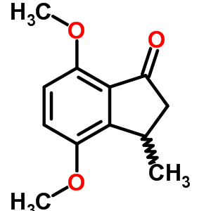 4,7-Dimethoxy-3-methyl-2,3-dihydro-1h-inden-1-oneStructure,59743-67-8Structure 4,7-Dimethoxy-3-methyl-2,3-dihydro-1h-inden-1-one Structure,59743-67-8Structure