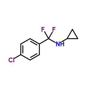 N-((4-chlorophenyl)difluoromethyl)cyclopropanamineStructure,60010-38-0Structure N-((4-chlorophenyl)difluoromethyl)cyclopropanamine Structure,60010-38-0Structure
