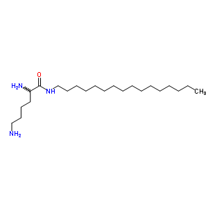 (S)-2,6-diamino-n-hexadecylhexanamideStructure,60209-20-3Structure (S)-2,6-diamino-n-hexadecylhexanamide Structure,60209-20-3Structure