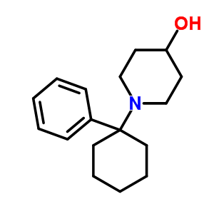 1-(1-Phenylcyclohexyl)-4-hydroxypiperidineStructure,60232-85-1Structure 1-(1-Phenylcyclohexyl)-4-hydroxypiperidine Structure,60232-85-1Structure