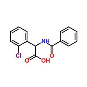 Benzoylamino-(2-chloro-phenyl)-acetic acidStructure,60241-98-7Structure Benzoylamino-(2-chloro-phenyl)-acetic acid Structure,60241-98-7Structure