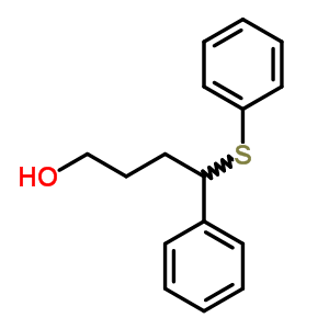 Benzenebutanol, d-(phenylthio)-Structure,60270-07-7Structure Benzenebutanol, d-(phenylthio)- Structure,60270-07-7Structure
