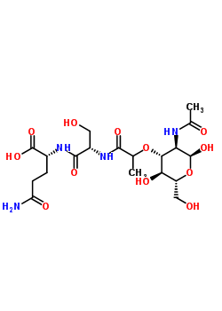 N-acetylmuramyl-serylisoglutamineStructure,60355-76-2Structure N-acetylmuramyl-serylisoglutamine Structure,60355-76-2Structure