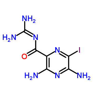 6-Iodoamiloride, hydrochloride dihydrateStructure,60398-23-4Structure 6-Iodoamiloride, hydrochloride dihydrate Structure,60398-23-4Structure