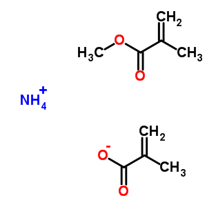 2-Methyl-2-propenoic acid polymer with methyl 2-methyl-2-propenoate ammonium saltStructure,60474-81-9Structure 2-Methyl-2-propenoic acid polymer with methyl 2-methyl-2-propenoate ammonium salt Structure,60474-81-9Structure