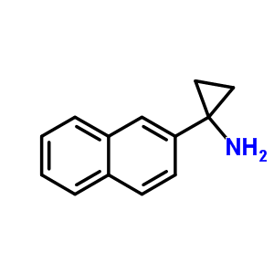 1-(Naphthalen-2-yl)cyclopropanamine Structure,604799-97-5Structure
