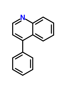4-PhenylquinolineStructure,605-03-8Structure 4-Phenylquinoline Structure,605-03-8Structure
