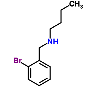 N-(2-溴苯基甲基)丁胺結(jié)構(gòu)式_60509-38-8結(jié)構(gòu)式