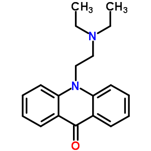 10-(2-(Diethylamino)ethyl)-9(10h)-acridinoneStructure,60536-22-3Structure 10-(2-(Diethylamino)ethyl)-9(10h)-acridinone Structure,60536-22-3Structure
