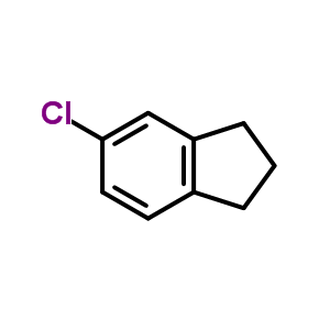 1H-indene,5-chloro-2,3-dihydro-Structure,60669-08-1Structure 1H-indene,5-chloro-2,3-dihydro- Structure,60669-08-1Structure