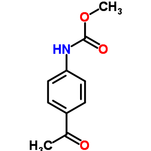 Carbamic acid, n-(4-acetylphenyl)-, methyl esterStructure,60677-43-2Structure Carbamic acid, n-(4-acetylphenyl)-, methyl ester Structure,60677-43-2Structure