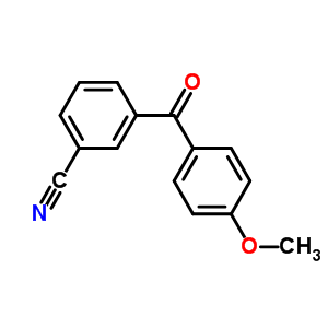3-Cyano-4’-methoxybenzophenoneStructure,60694-67-9Structure 3-Cyano-4’-methoxybenzophenone Structure,60694-67-9Structure
