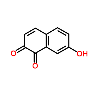7-Hydroxynaphthalene-1,2-dioneStructure,607-09-0Structure 7-Hydroxynaphthalene-1,2-dione Structure,607-09-0Structure