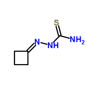 (Cyclobutylideneamino)thiourea Structure,60798-88-1Structure
