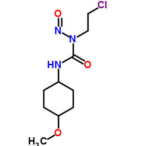 1-(2-Chloroethyl)-3-(4α-methoxycyclohexan-1α-yl)-1-nitrosoureaStructure,61367-30-4Structure 1-(2-Chloroethyl)-3-(4α-methoxycyclohexan-1α-yl)-1-nitrosourea Structure,61367-30-4Structure