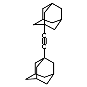1,1’-EthynylenebisadamantaneStructure,61417-19-4Structure 1,1’-Ethynylenebisadamantane Structure,61417-19-4Structure