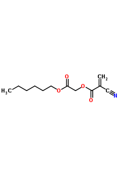 Carbohexoxymethyl 2-cyanoacrylateStructure,61434-04-6Structure Carbohexoxymethyl 2-cyanoacrylate Structure,61434-04-6Structure